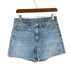 American Eagle Outfitters Light Blue Denim Jean Shorts